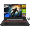 Asus TUF A17 Gaming Laptop - 17.3" Gamming Computer with FHD 144Hz Display - AMD Ryzen 9-7940HS - 32GB RAM 2TB SSD - NVIDIA GeForce RTX 4070 (8GB) - Windows 11 Pro Backlit Keyboard Laptop Stand