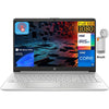 HP Laptop 15.6" Business Touchscreen Laptops - Intel Core i7-1255U Processor - 32GB RAM 2TB SSD - Intel Iris Xe Graphics - Windows 11 Pro - Multifunctional Brush - Silver