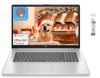 HP Laptop for Business Students - 17.3" Touchscreen Computer Laptops with Intel Pentium N5030 - 4GB RAM 128GB SSD - Intel UHD Graphics - Windows 11 Home in S Mode - Silver