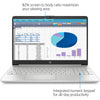 HP Laptop, 15.6" HD Touchscreen Display, Intel Core i3-1115G4 Processor, 16GB RAM, 1TB SSD, Intel UHD Graphics, Wi-Fi, Bluetooth, Windows 11 Home in S Mode, Silver, Cefesfy USB Webcam