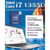 Dell Laptop 15.6-inch FHD 120Hz Display, 13th Gen Intel Core i7-1355U, 16GB DDR4 RAM, 1TB SSD, Intel UHD Graphics, Backlit Keyboard, Fingerprint, Windows 11 Pro, Silver