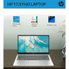 HP 17t Premium Business Laptop - 17.3" HD+ Display, Intel 10-Core i5-1334U, 16GB RAM, 1TB SSD, Intel Graphics, Webcam, Backlit Keyboard, Fingerprint Reader, Windows 11 Pro