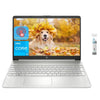 HP Laptop for Students Business 15.6" Touchscreen Laptop Computers with Intel Core i3-1115G4 Processor, 8GB RAM, 256GB SSD, Intel Iris Xe Graphics, Wi-Fi, Bluetooth, Windows 11 Home in S Mode, Silver