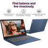 Lenovo IdeaPad Slim 3 Chromebook - 14'' Touchscreen Full HD Display • MediaTek Kompanio 520 CPU • 4GB RAM • 64GB eMMC & 256GB Micro SD Card • Wi-Fi 6 • for Business Student • Chrome OS • Blue