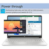 HP 15.6" Touchscreen Laptop, Intel Core i3-1215U Processor (6-Core, Up to 4.4 GHz), 16GB RAM, 1TB SSD, Thin and Light PC, Win 11 Home,Cleaning Brush
