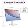 Lenovo 24" FHD All-in-One Desktop Computer, Intel 4-Core N100 Processor, 16GB RAM, 512GB PCIe SSD, HDMI, WiFi 6, RJ45, Bluetooth, Business AIO, Vent-Hear, Keyboard & Mouse, Windows 11 Pro