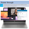 HP 15.6" FHD Chromebook Plus Laptop, Intel Core i3-N305, 8GB RAM, 128GB UFS, 256GB SD Card, Numeric Keypad, Intel UHD Graphics, Wi-Fi 6, Chrome OS, Cefesfy Multifunctional Brush