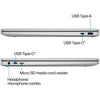 HP 15.6" HD Chromebook, Intel Quad-Core Processor, LPDDR5 8GB RAM, 64GB eMMc, Webcam, Numeric Keyboard Home & Student Laptop, Chrome OS, Natural Silver