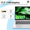 HP 17 inch Laptop, 17.3" FHD IPS Anti-Glare Display, Intel i3-N305 Processor, 16GB DDR4, 512GB SSD, Intel UHD Graphics, Numeric Keypad, Copilot Key, Fast Charge, Windows 11 Pro