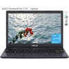 ASUS Vivobook Go 11.6" Ultra-Thin Laptop, Intel Celeron N4020 Processor, 4GB RAM, 64GB eMMC, Intel UHD Graphic, NumberPad, Windows 11 Home in S Mode, Cefesfy Multifunctional Brush