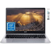 Acer Chromebook 315 15.6" HD Thin & Light Laptop, Intel Celeron Dual-Core Processor, 4GB RAM, 64GB eMMC, 12.5H Long Battery, Chrome OS, Bundle With Cefesfy USBHUB