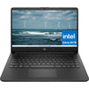 HP 14 Laptop, 14" HD Display, Intel Celeron N4120 Processor, 4GB RAM, 64GB eMMC, ‎Intel UHD Graphics 600, Wi-Fi, Bluetooth, Webcam, Windows 11 Home in S Mode, Jet Black