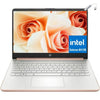 HP 14" Laptop Students Business, Intel Quad-Core Processor, 4GB RAM, 64GB eMMC, Wi-Fi 5, Webcam, 12H Battery Life, Windows 11 in S Mode, Bundle With Laptop Stand