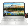 HP Business Laptop Computer, 15.6" HD Touchscreen, Intel Core i3-1115G4, 16GB RAM, 512GB SSD, Intel UHD Graphics, Wi-Fi, Bluetooth, Webcam, Windows 11 Home in S Mode, Silver