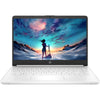 HP Laptop, 14" Ultral Light Laptop for Students and Business, Intel Celeron Quad-Core N4120, 16GB RAM, 64GB eMMC, 256GB Micro SD, Wi-Fi, Bluetooth, Windows 11 Home in S Mode, White, Cefesfy USB Hub