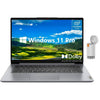 Lenovo Ideapad Laptop for Student & Business, 14'' HD, Intel Celeron N4020, 4GB RAM, 320GB Storage(64GB eMMC + 256GB SD Card), Long Battery Life, Wi-Fi 6, Bluetooth, Windows 11 Pro, Light-Weight