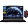 MSI GF63 Gaming Laptop, 15.6" FHD IPS, Intel Core i5-11400H, NVIDIA GeForce RTX 3050, 32GB RAM, 2TB SSD, Wi-Fi 6, Backlit Keyboard, Bluetooth, Windows 11 Home, Cefesfy Gaming Mouse