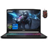 MSI Katana 15 Gaming Laptop, 15.6" 144 Hz Display, Intel Core i7 12650H, 16GB DDR5 RAM, 1TB SSD, NVIDIA GeForce RTX 4070, 4-Zone RGB Gaming Keyboard, Windows 11 Home, Bundle with Cefesfy Gaming Mouse
