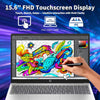 HP Premium 15.6" Touchscreen Laptop Computer for Business & Student- Intel 10-Core i7 1355U, 16GB RAM, 512GB SSD, 15.6" FHD Anti-Glare, Win 11 Pro, Wi-Fi 6, Ai Copilot