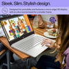 HP Stream Laptop, 14" HD Display, Intel Quad-Core Processo, 4GB RAM, 64GB eMMC, Intel UHD Graphics 600, Windows 11 Home in S Mode, Cefesfy Multifunctional Brush