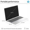 HP 15 Touchscreen Laptop Computer, Intel 13th Core i3-1315U, 15.6" HD Touch Display, 16GB RAM, 512GB SSD, Wi-Fi 6, Business & Student, Copilot, Windows 11 Pro