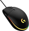 Logitech G203 LIGHTSYNC Wired Gaming Mouse - Black