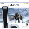 PlayStation_PS5 Video Game Console (Disc Edition) – God of War Ragnarök Bundle –with Extra Galactic Purple Dualsense Controller, Cefesfy