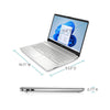 HP 15.6’’ HD Touchscreen Laptop, Quad Core Intel i5-1135G7 Processor(Beat i7-1065G7), Intel Iris Xe Graphics, 16GB RAM, 1TB SSD, HD Webcam, Wi-Fi, Windows 11 Home in S Mode, Bundle Cefesfy USB Webcam