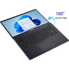 2023 Newest ASUS 14 inch HD Laptop, Intel Dual-Core Processor, 4GB RAM, 64GB eMMC, Integrated Graphics, Bluetooth, WiFi, Windows 11 S, Star Black